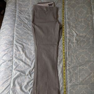 Light gray stretchy pants - Express Columnist